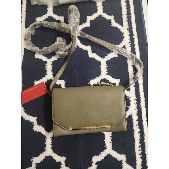 Enzo Angiolini Handbag/ Crossbody NEW in Green - Picture 1 of 3